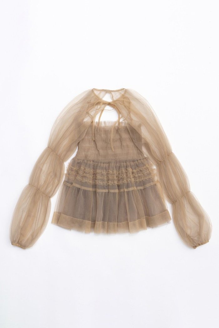 【メゾンスペシャル/MAISON SPECIAL】のTulle Camisole Bolero/チュールキャミボレロ インテリア・キッズ・メンズ・レディースファッション・服の通販 founy(ファニー) https://founy.com/ ファッション Fashion レディースファッション WOMEN アウター Coat Outerwear ボレロ Bolero jackets トップス・カットソー Tops/Tshirt キャミソール / ノースリーブ No Sleeves シャツ/ブラウス Shirts/Blouses エアリー Airy ガーリー Girly キャミソール Camisole シャーリング Shirring スリーブ Sleeve フリル Frills ロング Long 夏 Summer 春 Spring |ID: prp329100003724167 ipo3291000000024596352