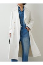 【ウィムガゼット/Whim Gazette】のコットンシルクロングコート 人気、トレンドファッション・服の通販 founy(ファニー) ファッション Fashion レディースファッション WOMEN アウター Coat Outerwear コート Coats シルク Silk トレンド Trend ネップ Nep Yarn ベーシック Basic ロング Long thumbnail オフホワイト|ID: prp329100003724171 ipo3291000000024596366