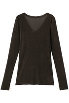 【ウィムガゼット/Whim Gazette】のフロッキーバックシャンカットソー チャコールグレー|ID: prp329100003724172 ipo3291000000034154585