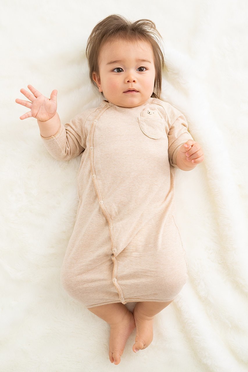 【ポプキンズ/POMPKINS / KIDS】の【Baby】カットソー2wayドレス 人気、トレンドファッション・服の通販 founy(ファニー) 　ファッション　Fashion　キッズファッション　Fashion for Kids　トップス・カットソー　Cut & Sew Tops　ワンピース　Dresses　カットソー　Cut and Sewn Top　ギフト プレゼント　Gift / Present　ドレス　Dress, One-Piece　ベビー　Baby, Babywear　ポケット　Pocket, Pocket Detail　モチーフ　Motif, Design Theme　ロンパース　Romper, Jumpsuit　other-6|ID: prp329100003724812 ipo3291000000032878269