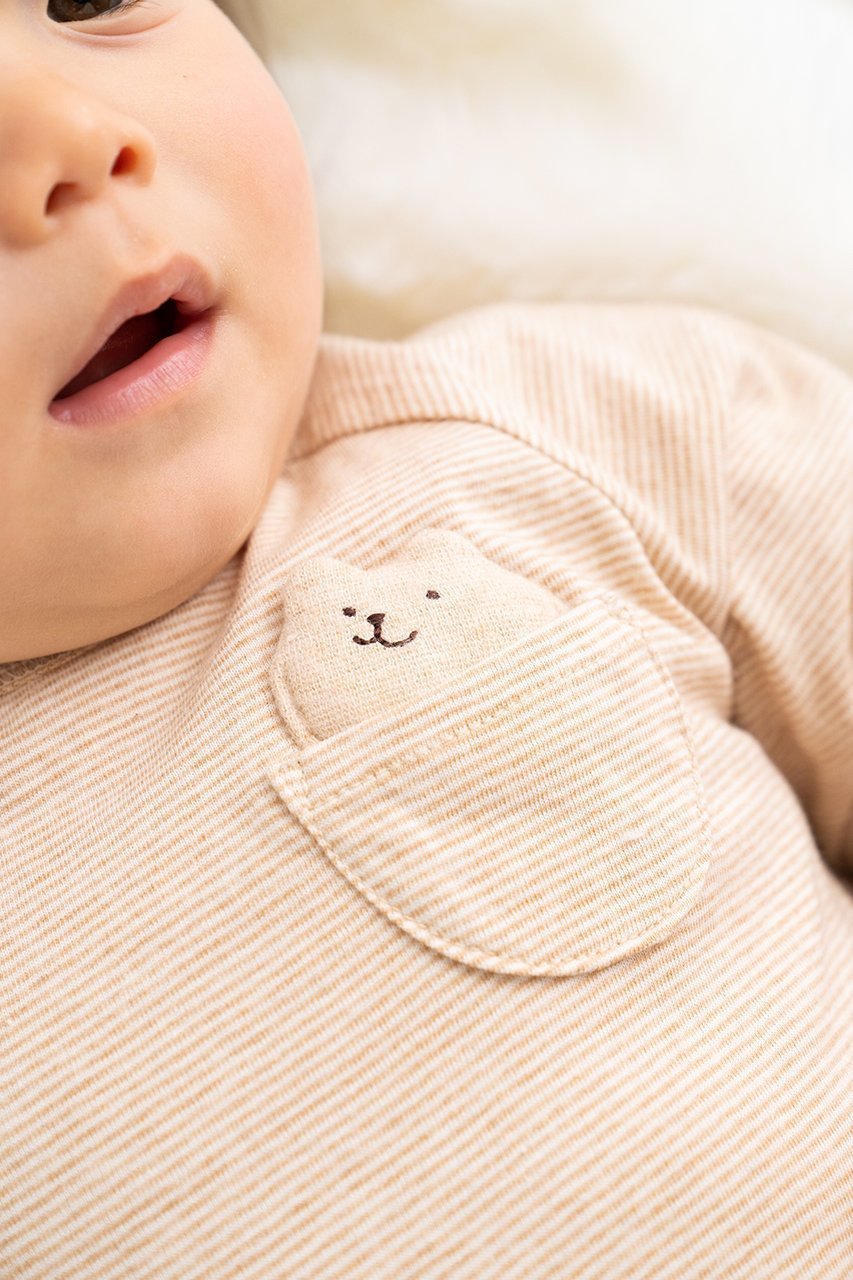 【ポプキンズ/POMPKINS / KIDS】の【Baby】カットソー2wayドレス 人気、トレンドファッション・服の通販 founy(ファニー) 　ファッション　Fashion　キッズファッション　Fashion for Kids　トップス・カットソー　Cut & Sew Tops　ワンピース　Dresses　カットソー　Cut and Sewn Top　ギフト プレゼント　Gift / Present　ドレス　Dress, One-Piece　ベビー　Baby, Babywear　ポケット　Pocket, Pocket Detail　モチーフ　Motif, Design Theme　ロンパース　Romper, Jumpsuit　other-8|ID: prp329100003724812 ipo3291000000032878285