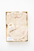 【ポプキンズ/POMPKINS / KIDS】の【Baby】オーガニックコットンギフトセット 人気、トレンドファッション・服の通販 founy(ファニー) ファッション Fashion キッズファッション Fashion for Kids ギフト プレゼント Gift / Present ドレス Dress, One-Piece |ID:prp329100003724813