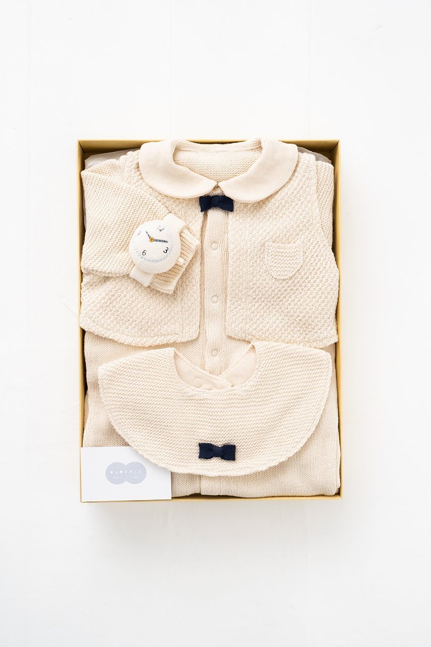 【ポプキンズ/POMPKINS / KIDS】の【BABY】オーガニックコットンギフトセット インテリア・キッズ・メンズ・レディースファッション・服の通販 founy(ファニー) ファッション Fashion キッズファッション Fashion for Kids ギフト プレゼント Gift / Present ドレス Dress, One-Piece ネイビー|ID: prp329100003724813 ipo3291000000036190894