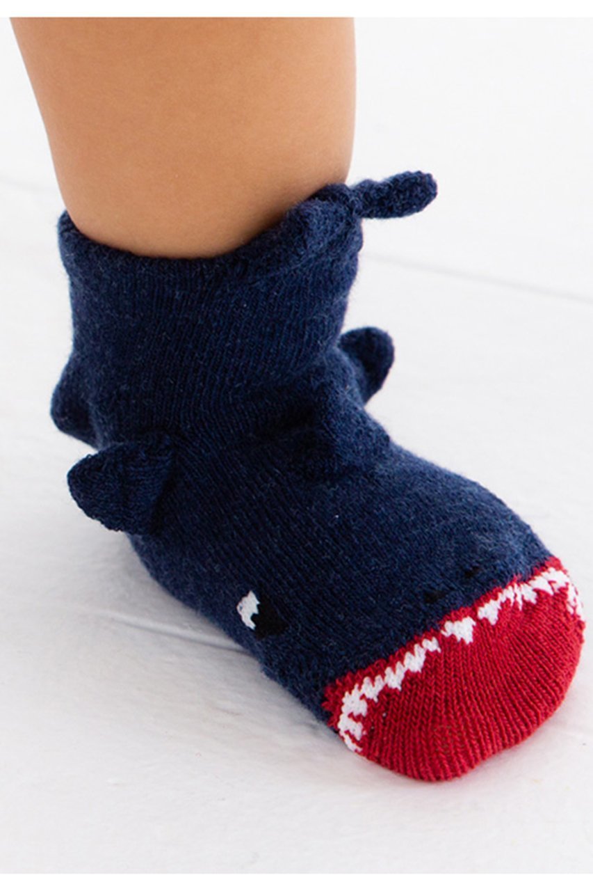 【ポプキンズ/POMPKINS / KIDS】の【BABY】【POP UP SOX】サメ 人気、トレンドファッション・服の通販 founy(ファニー) 　ファッション　Fashion　キッズファッション　Fashion for Kids　シューズ　Shoes, Footwear　ソックス　Socks, Hosiery　日本製　Made In Japan　other-2|ID: prp329100003724815 ipo3291000000036236459