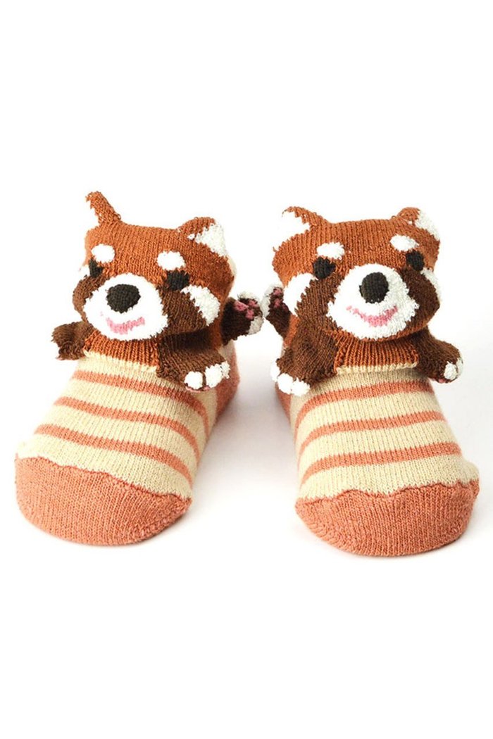 【ポプキンズ/POMPKINS / KIDS】の【BABY】【POP UP SOX】レッサーパンダ インテリア・キッズ・メンズ・レディースファッション・服の通販 founy(ファニー) https://founy.com/ ファッション Fashion キッズファッション Fashion for Kids おすすめ Recommended / Our Picks ギフト プレゼント Gift / Present シューズ Shoes, Footwear ソックス Socks, Hosiery ベビー Baby, Babywear 日本製 Made In Japan |ID: prp329100003724816 ipo3291000000036191396