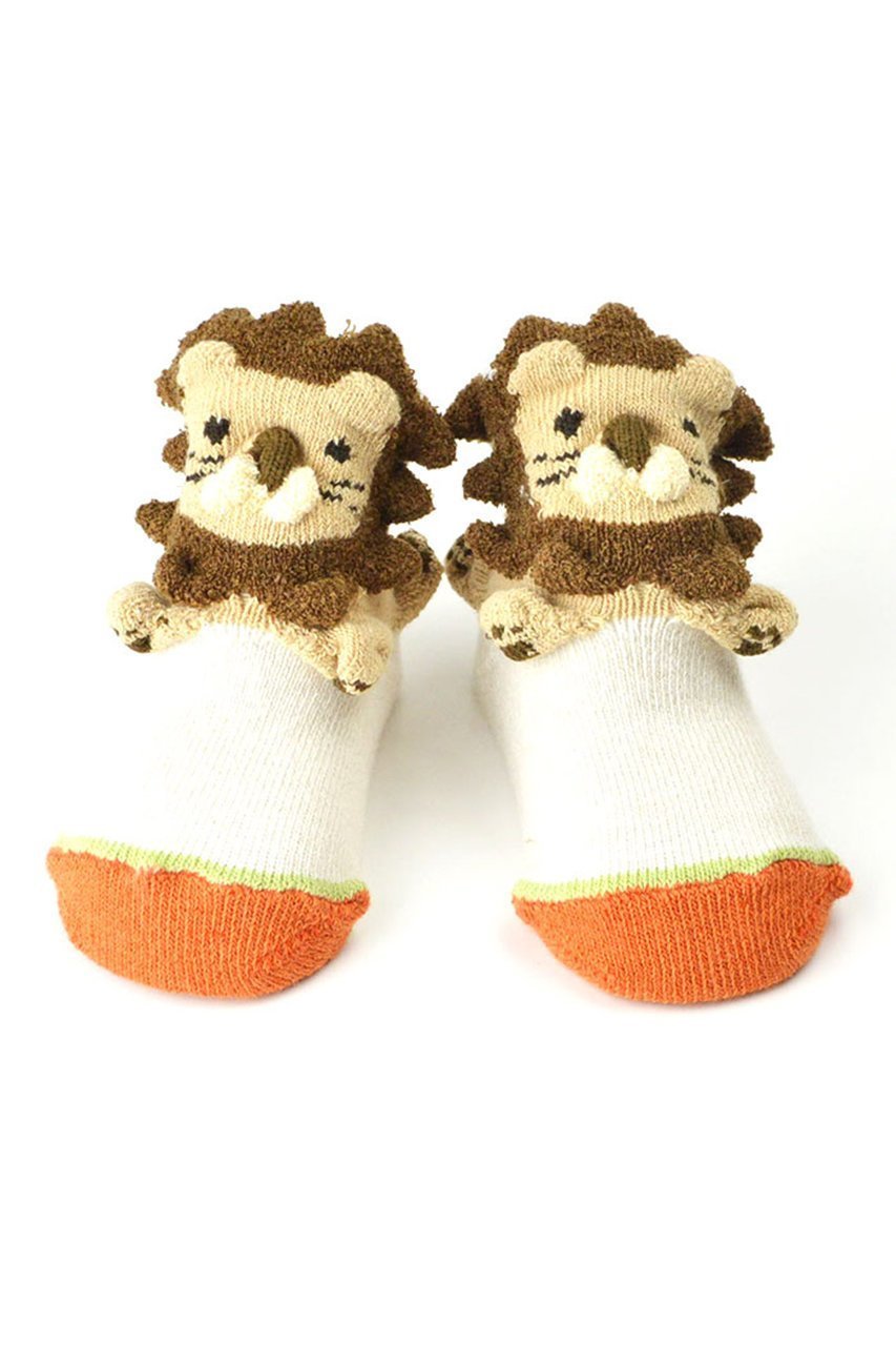 【ポプキンズ/POMPKINS / KIDS】の【Baby】【POP UP SOX】ライオン インテリア・キッズ・メンズ・レディースファッション・服の通販 founy(ファニー) 　ファッション　Fashion　キッズファッション　KIDS　シューズ　Shoes　ソックス　Socks　ベビー　Baby　日本製　Made In Japan　オフ|ID: prp329100003724818 ipo3291000000024601974