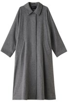 【ミズイロ インド/mizuiro ind】のwool blend balmacaan coat コート gray|ID: prp329100003730992 ipo3291000000029958072