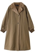 【ミズイロ インド/mizuiro ind】のback boa coat コート beige|ID:prp329100003730993