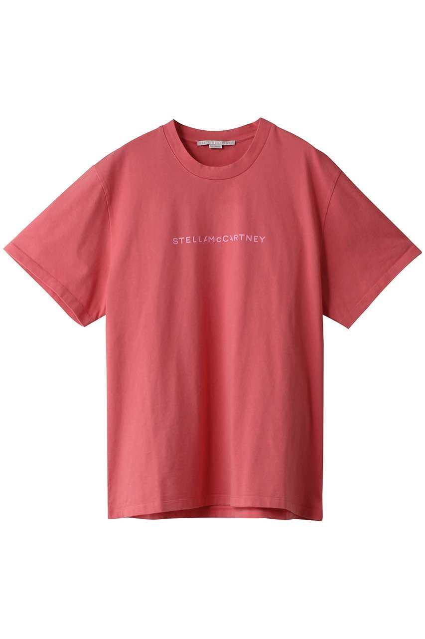 【ステラ マッカートニー/STELLA McCARTNEY】のIconic Stella McCARTNEY プリントTシャツ インテリア・キッズ・メンズ・レディースファッション・服の通販 founy(ファニー) 　ファッション　Fashion　レディースファッション　WOMEN　トップス・カットソー　Tops/Tshirt　シャツ/ブラウス　Shirts/Blouses　ロング / Tシャツ　T-Shirts　カットソー　Cut and Sewn　ショート　Short　シンプル　Simple　スリーブ　Sleeve　フロント　Front　プリント　Print　ラズベリー|ID: prp329100003731026 ipo3291000000024638740