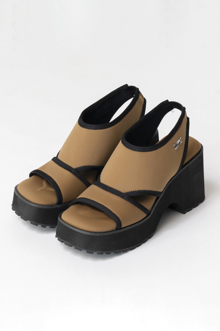 【メゾンスペシャル/MAISON SPECIAL】のStretch Cut Off Sandals/ストレッチカットオフサンダル インテリア・キッズ・メンズ・レディースファッション・服の通販 founy(ファニー) 　ファッション　Fashion　レディースファッション　WOMEN　サンダル　Sandals　ストレッチ　Stretch　プレート　Plate　CML(キャメル)|ID: prp329100003731028 ipo3291000000024826580