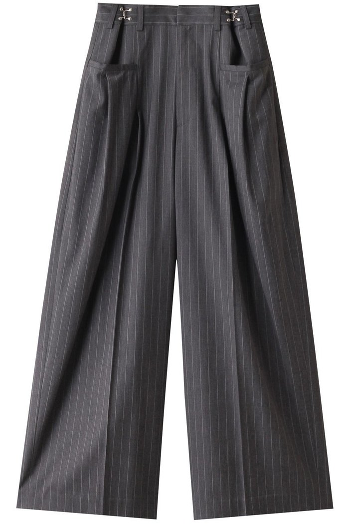 【メゾンスペシャル/MAISON SPECIAL】の2way Tuck Volume Pants/2WAYタックボリュームパンツ インテリア・キッズ・メンズ・レディースファッション・服の通販 founy(ファニー) https://founy.com/ ファッション Fashion レディースファッション Fashion for Women パンツ Pants & Trousers ジャケット Jacket, Outerwear ストライプ Stripe, Striped Pattern スラックス Slacks, Dress Pants スーツ Suit, Formalwear セットアップ Set-Up, Coordinated Outfit 無地 Plain, Solid Color ワイド Wide, Wide Fit エレガント 上品 Elegant |ID: prp329100003731030 ipo3291000000035581451