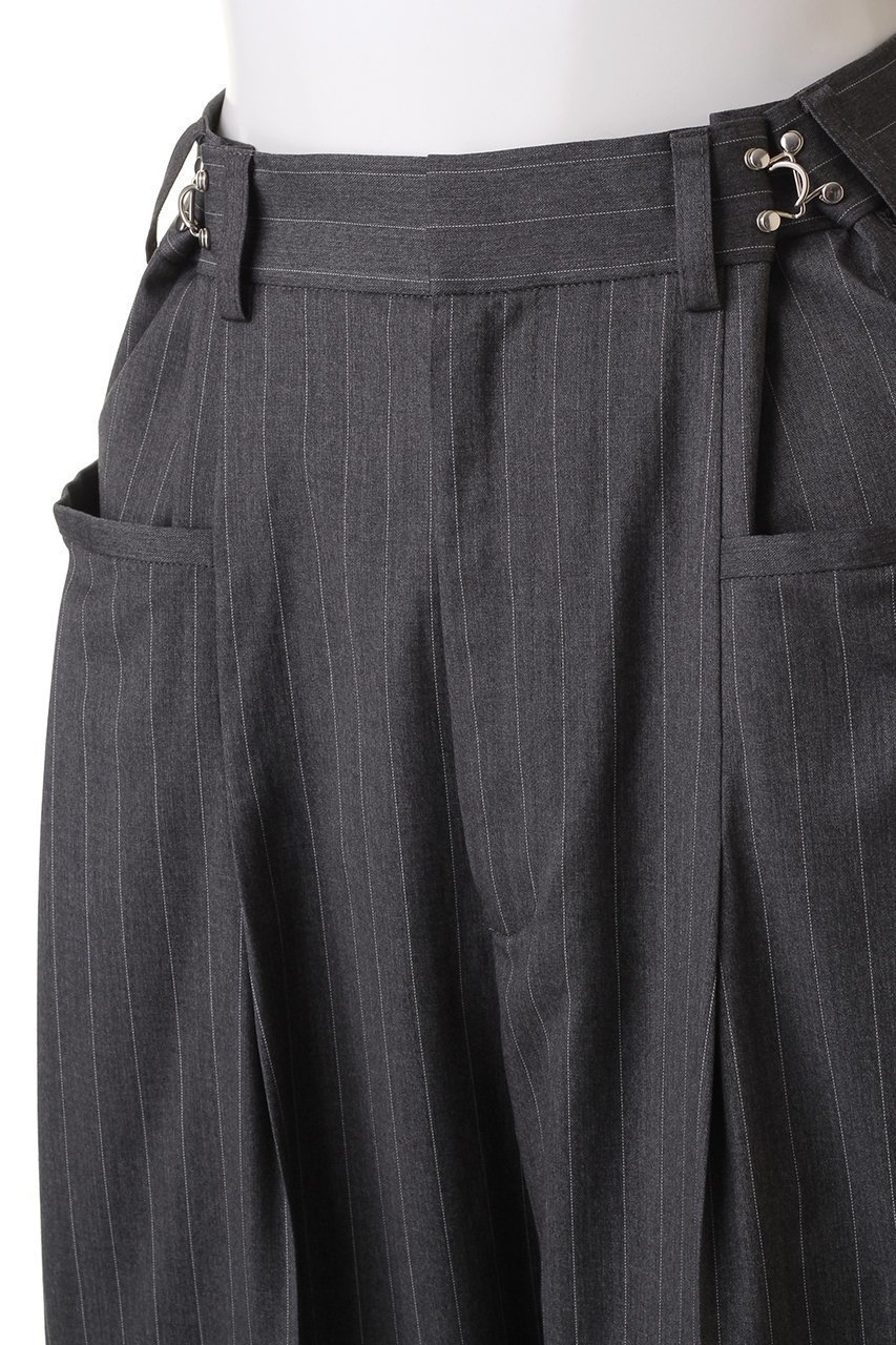 【メゾンスペシャル/MAISON SPECIAL】の2way Tuck Volume Pants/2WAYタックボリュームパンツ 人気、トレンドファッション・服の通販 founy(ファニー) 　ファッション　Fashion　レディースファッション　Fashion for Women　パンツ　Pants & Trousers　ジャケット　Jacket, Outerwear　ストライプ　Stripe, Striped Pattern　スラックス　Slacks, Dress Pants　スーツ　Suit, Formalwear　セットアップ　Set-Up, Coordinated Outfit　無地　Plain, Solid Color　ワイド　Wide, Wide Fit　エレガント 上品　Elegant　other-5|ID: prp329100003731030 ipo3291000000035581462