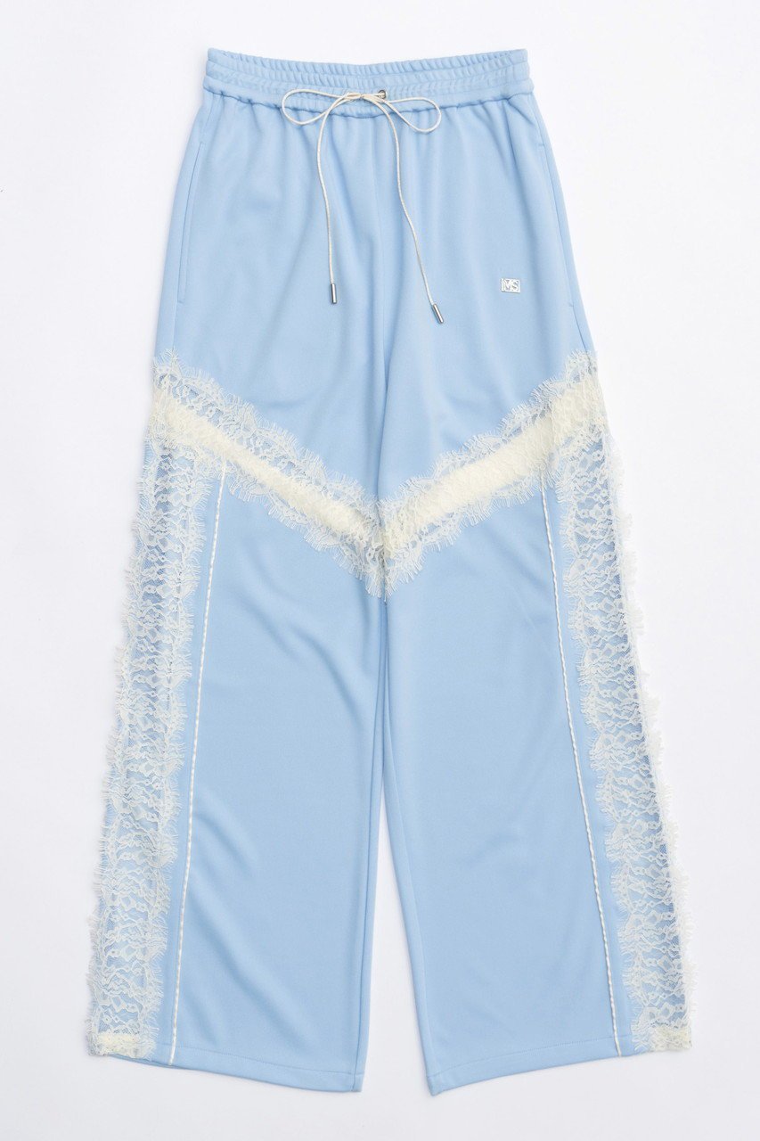 【メゾンスペシャル/MAISON SPECIAL】のLace Docking Jersey Pants/レースドッキングジャージパンツ 人気、トレンドファッション・服の通販 founy(ファニー) 　ファッション　Fashion　レディースファッション　WOMEN　パンツ　Pants　コンビ　Combination　ジャケット　Jacket　ジャージー　Jersey　スポーティ　Sporty　セットアップ　Set Up　ドッキング　Docking　レース　Race　ロング　Long　 other-1|ID: prp329100003731031 ipo3291000000024638750