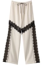 【メゾンスペシャル/MAISON SPECIAL】のLace Docking Jersey Pants/レースドッキングジャージパンツ WHT(ホワイト)|ID: prp329100003731031 ipo3291000000032820892