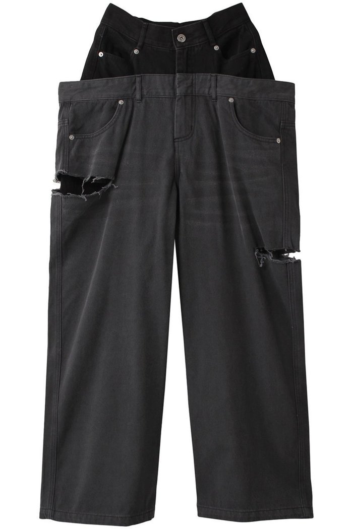 【メゾンスペシャル/MAISON SPECIAL】のDouble Waist Baggy Denim Pants/ダブルウエストバギーデニム インテリア・キッズ・メンズ・レディースファッション・服の通販 founy(ファニー) https://founy.com/ ファッション Fashion レディースファッション Fashion for Women パンツ Pants & Trousers デニムパンツ・ジーンズ・美脚デニム Denim Jeans & Pants デニム Denim, Jeans Material |ID: prp329100003731032 ipo3291000000035401869