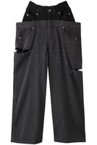 【メゾンスペシャル/MAISON SPECIAL】のDouble Waist Baggy Denim Pants/ダブルウエストバギーデニム BLK(ブラック)|ID: prp329100003731032 ipo3291000000035401870