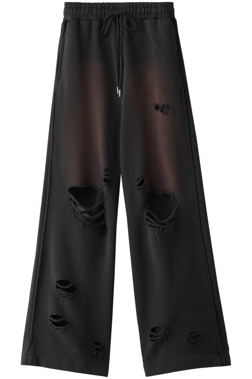 【メゾンスペシャル/MAISON SPECIAL】のSweat Distressed Wide Pants/スウェットダメージワイドパンツ インテリア・キッズ・メンズ・レディースファッション・服の通販 founy(ファウニー) 　ファッション　Fashion　レディースファッション　Fashion for Women　パンツ　Pants & Trousers　スウェット / スエット　Sweatshirt, Sweatwear　ストレッチ　Stretch, Stretchy Fabric　セットアップ　Set-Up, Coordinated Outfit　ダメージ　Distressed, Destroyed　ワイド　Wide, Wide Fit　ヴィンテージ　Vintage Style　定番　Standard, Basic Item　C.GRY(チャコールグレー)|ID: prp329100003731033 ipo3291000000036751375