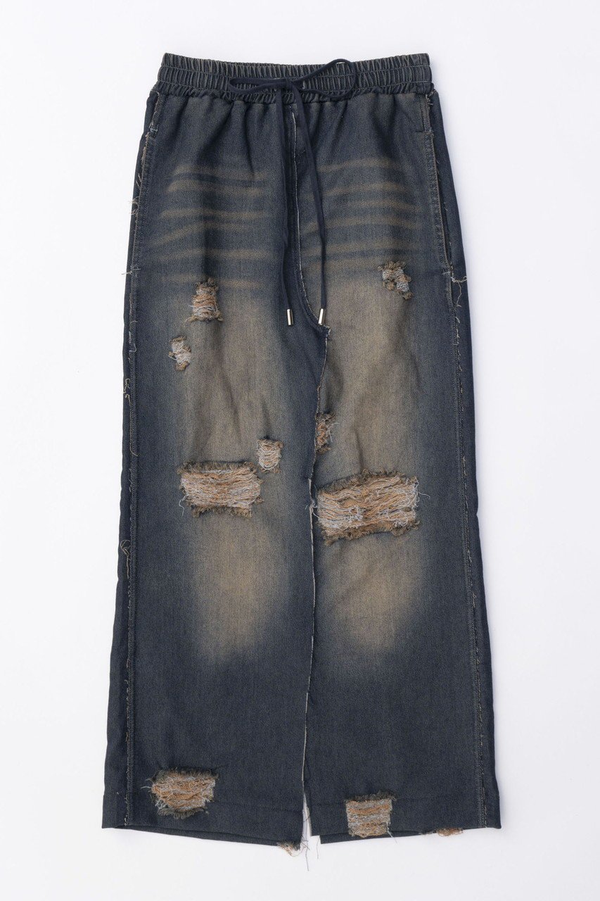 【メゾンスペシャル/MAISON SPECIAL】のDenim-like Distressed Skirt/デニムライクダメージスカート 人気、トレンドファッション・服の通販 founy(ファニー) 　ファッション　Fashion　レディースファッション　WOMEN　スカート　Skirt　ロングスカート　Long Skirt　おすすめ　Recommend　シンプル　Simple　スウェット　Sweat　ストレッチ　Stretch　セットアップ　Set Up　ダメージ　Damage　デニム　Denim　トレンド　Trend　ロング　Long　ヴィンテージ　Vintage　定番　Standard　 other-1|ID: prp329100003731034 ipo3291000000024638761