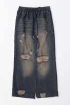 【メゾンスペシャル/MAISON SPECIAL】のDenim-like Distressed Skirt/デニムライクダメージスカート BLU(ブルー)|ID:prp329100003731034