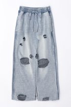 【メゾンスペシャル/MAISON SPECIAL】のDenim-like Distressed Skirt/デニムライクダメージスカート L.BLU(ライトブルー)|ID:prp329100003731034