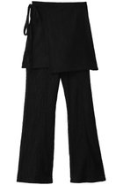 【メゾンスペシャル/MAISON SPECIAL】のWrap Layered Lace Pants/ラップレイヤードレースパンツ BLK(ブラック)|ID: prp329100003731037 ipo3291000000034386899