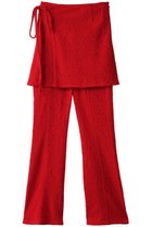 【メゾンスペシャル/MAISON SPECIAL】のWrap Layered Lace Pants/ラップレイヤードレースパンツ RED(レッド)|ID: prp329100003731037 ipo3291000000034386901