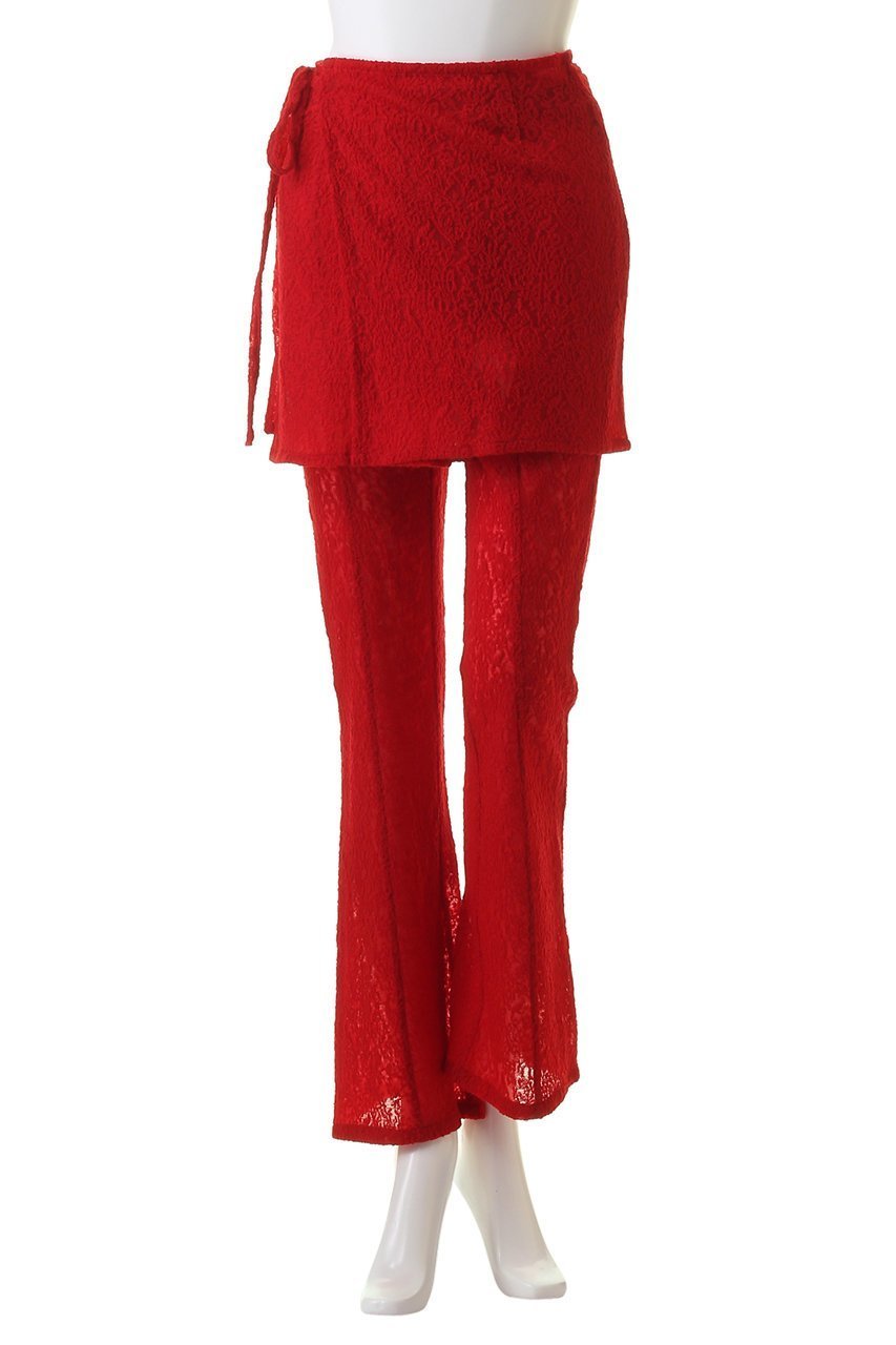 【メゾンスペシャル/MAISON SPECIAL】のWrap Layered Lace Pants/ラップレイヤードレースパンツ 人気、トレンドファッション・服の通販 founy(ファニー) 　ファッション　Fashion　レディースファッション　Fashion for Women　パンツ　Pants & Trousers　セットアップ　Set-Up, Coordinated Outfit　フレア　Flare, Flared　ラップ　Wrap, Wrap Design　レース　Lace, Lace Fabric　ロマンティック　Romantic, Feminine Style　ロング　Long, Long-Length　春　Spring　other-2|ID: prp329100003731037 ipo3291000000034386904
