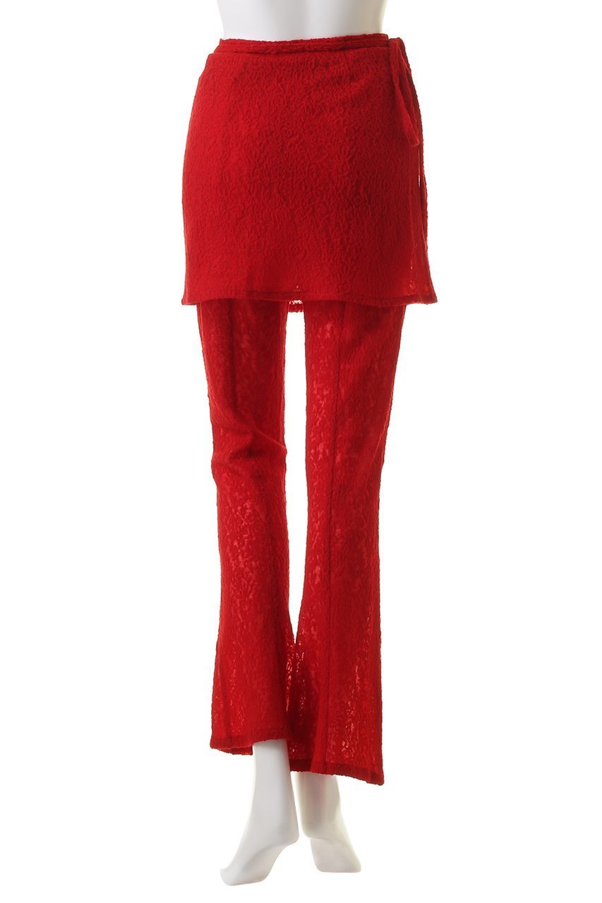 【メゾンスペシャル/MAISON SPECIAL】のWrap Layered Lace Pants/ラップレイヤードレースパンツ 人気、トレンドファッション・服の通販 founy(ファニー) 　ファッション　Fashion　レディースファッション　Fashion for Women　パンツ　Pants & Trousers　セットアップ　Set-Up, Coordinated Outfit　フレア　Flare, Flared　ラップ　Wrap, Wrap Design　レース　Lace, Lace Fabric　ロマンティック　Romantic, Feminine Style　ロング　Long, Long-Length　春　Spring　other-4|ID: prp329100003731037 ipo3291000000035460064