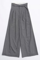 【メゾンスペシャル/MAISON SPECIAL】のMulti Fabric High Waist Pants/マルチファブリックハイウエストパンツ L.GRY(ライトグレー)|ID:prp329100003731041