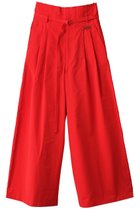【メゾンスペシャル/MAISON SPECIAL】のTwo Tuck High Waist Wide Pants/ツータックハイウエストワイドパンツ RED(レッド)|ID: prp329100003731042 ipo3291000000032827787