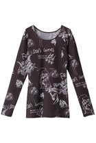 【メゾンスペシャル/MAISON SPECIAL】のHand Illustration Printed Tops/ハンドイラストプリントトップス BLK(ブラック)|ID:prp329100003731044