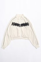 【メゾンスペシャル/MAISON SPECIAL】のLace Docking Jersey Tops/レースドッキングジャージトップス WHT(ホワイト)|ID: prp329100003731046 ipo3291000000035736168