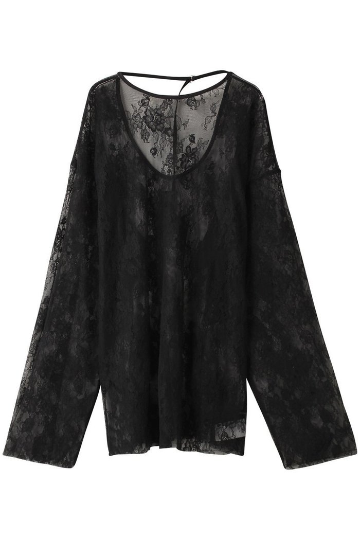 【メゾンスペシャル/MAISON SPECIAL】のOversized Lace Tops/オーバーレーストップ インテリア・キッズ・メンズ・レディースファッション・服の通販 founy(ファニー) https://founy.com/ ファッション Fashion レディースファッション Fashion for Women トップス・カットソー Cut & Sew Tops シャツ・ブラウス・オフィスカジュアル Elegant Blouses & Button-Ups ロングTシャツ・Tシャツ Longline T-Shirts & Tees カットソー・ベーシックTシャツ Cut-and-Sewn Tops / Stretch Tees & Basics キャミソール Camisole, Spaghetti Strap Top グラフィック Graphic, Graphic Design スリーブ Sleeve, Long Sleeve / Short Sleeve タンク Tank Top, Sleeveless Top モノトーン Monotone, Black and White レース Lace, Lace Fabric ロング Long, Long-Length 夏 Summer 春 Spring |ID: prp329100003731047 ipo3291000000036149734