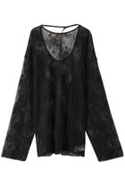 【メゾンスペシャル/MAISON SPECIAL】のOversized Lace Tops/オーバーレーストップ BLK(ブラック)|ID: prp329100003731047 ipo3291000000036149735