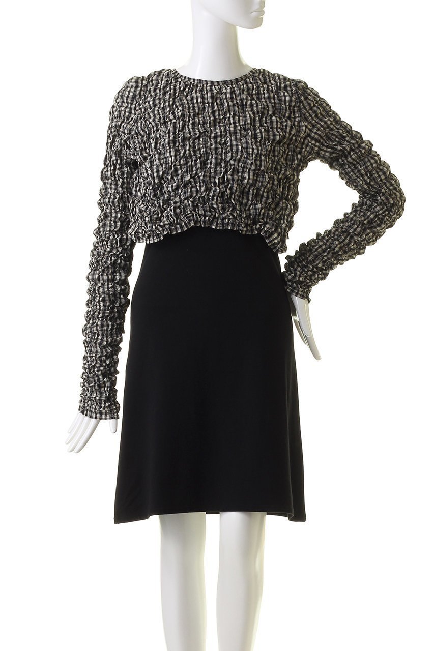 【メゾンスペシャル/MAISON SPECIAL】の2way Shirring Bolero/2WAYシャーリングボレロ 人気、トレンドファッション・服の通販 founy(ファニー) 　ファッション　Fashion　レディースファッション　Fashion for Women　アウター　Coat / Outerwear Collection　ボレロ・ショート丈ジャケット / ドレス羽織りに　Boleros & Short Jackets　トップス・カットソー　Cut & Sew Tops　シャツ・ブラウス・オフィスカジュアル　Elegant Blouses & Button-Ups　キャミソール　Camisole, Spaghetti Strap Top　コンパクト　Compact, Small Size　シャーリング　Shirring, Ruched　スリーブ　Sleeve, Long Sleeve / Short Sleeve　タンク　Tank Top, Sleeveless Top　チェック　Check, Plaid, Tartan　ボレロ　Bolero, Short Cardigan　ロング　Long, Long-Length　夏　Summer　春　Spring　羽織　Haori, Light Jacket　other-6|ID: prp329100003731048 ipo3291000000032921116
