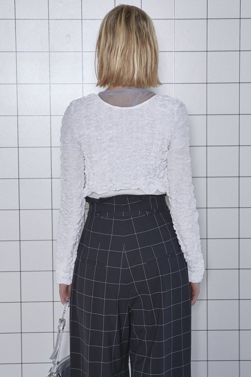 【メゾンスペシャル/MAISON SPECIAL】の2way Shirring Bolero/2WAYシャーリングボレロ 人気、トレンドファッション・服の通販 founy(ファニー) 　ファッション　Fashion　レディースファッション　Fashion for Women　アウター　Coat / Outerwear Collection　ボレロ・ショート丈ジャケット / ドレス羽織りに　Boleros & Short Jackets　トップス・カットソー　Cut & Sew Tops　シャツ・ブラウス・オフィスカジュアル　Elegant Blouses & Button-Ups　キャミソール　Camisole, Spaghetti Strap Top　コンパクト　Compact, Small Size　シャーリング　Shirring, Ruched　スリーブ　Sleeve, Long Sleeve / Short Sleeve　タンク　Tank Top, Sleeveless Top　チェック　Check, Plaid, Tartan　ボレロ　Bolero, Short Cardigan　ロング　Long, Long-Length　夏　Summer　春　Spring　羽織　Haori, Light Jacket　other-7|ID: prp329100003731048 ipo3291000000032921125