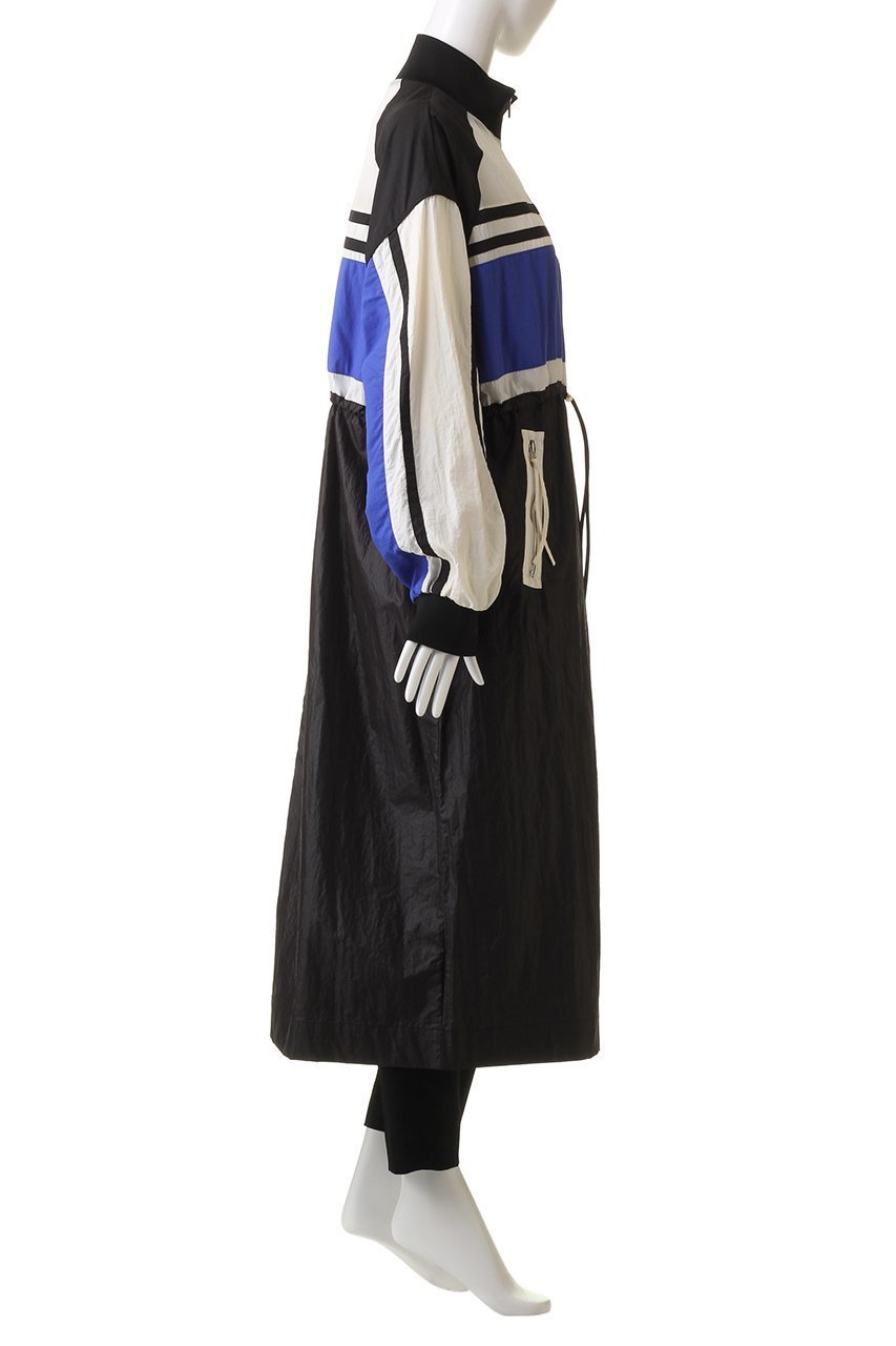 【メゾンスペシャル/MAISON SPECIAL】のSide Line Track Dress Coat/サイドライントラックドレスコート 人気、トレンドファッション・服の通販 founy(ファニー) 　ファッション　Fashion　レディースファッション　Fashion for Women　アウター　Coat / Outerwear Collection　コート・ロングコート・ピーコート　Long Coats, Peacoats & More　ワンピース　Dresses　フォーマル・パーティードレス・結婚式用ドレス　Elegant & Casual Dresses　サテン　Satin, Glossy Fabric　ジップ　Zip, Zipper　スポーツ　Sports, Activewear　スポーティ　Sporty, Casual Athletic　タフタ　Taffeta, Structured Fabric　ドレス　Dress, One-Piece　ドローストリング　Drawstring, Pull Cord　フェミニン　Feminine, Girly　フロント　Front, Front Design　ブラウジング　Blouson Silhouette, Cinched Waist　ブルゾン　Blouson, Bomber Jacket　プレート　Plate, Dish　ヨーク　Yoke, Yoke Design　ロング　Long, Long-Length　other-3|ID: prp329100003731052 ipo3291000000036758153