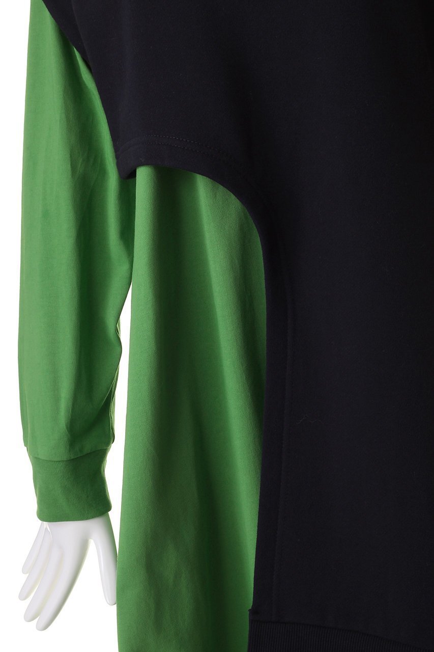 【ナゴンスタンス/nagonstans】のBrushed Sweat レイヤード DRS/ドレス 人気、トレンドファッション・服の通販 founy(ファニー) 　ファッション　Fashion　レディースファッション　WOMEN　ワンピース　Dress　ドレス　Party Dresses　チュニック　Tunic　スウェット　Sweat　チュニック　Tunic　ドレス　Dress　バランス　Balance　ベスト　Vest　ロング　Long　other-5|ID: prp329100003731056 ipo3291000000031388155