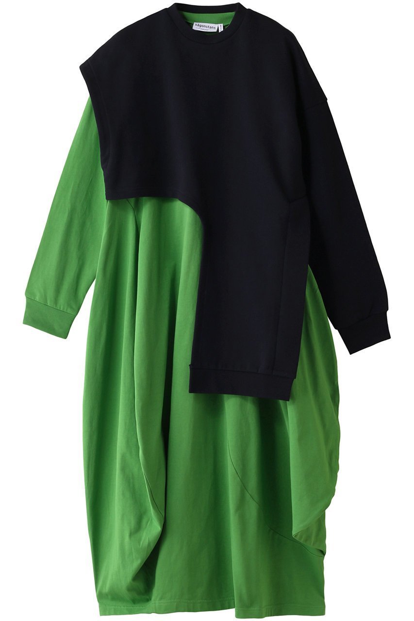 【ナゴンスタンス/nagonstans】のBrushed Sweat レイヤード DRS/ドレス 人気、トレンドファッション・服の通販 founy(ファニー) 　ファッション　Fashion　レディースファッション　Fashion for Women　ワンピース　Dresses　フォーマル・パーティードレス・結婚式用ドレス　Elegant & Casual Dresses　チュニック　Tunic Tops & Dresses　スウェット / スエット　Sweatshirt, Sweatwear　チュニック　Tunic, Long Top　ドレス　Dress, One-Piece　バランス　Balance, Style Balance　ベスト　Vest, Waistcoat　ロング　Long, Long-Length　 other-1|ID: prp329100003731056 ipo3291000000032922929