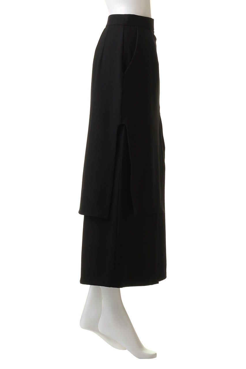 【ナゴンスタンス/nagonstans】のソフトウォームクロス レイヤードSK/スカート 人気、トレンドファッション・服の通販 founy(ファニー) 　ファッション　Fashion　レディースファッション　Fashion for Women　スカート　Skirts　ロングスカート　Long Skirts / Maxi & Midi Skirts　オイル　Body Oil　コンパクト　Compact, Small Size　ストレッチ　Stretch, Stretchy Fabric　ストレート　Straight, Straight Cut　スリット　Slit, Slit Detail　ピーチ　Peach, Soft Touch　ポケット　Pocket, Pocket Detail　ロング　Long, Long-Length　冬　Winter / This Winter　other-3|ID: prp329100003731062 ipo3291000000035057139