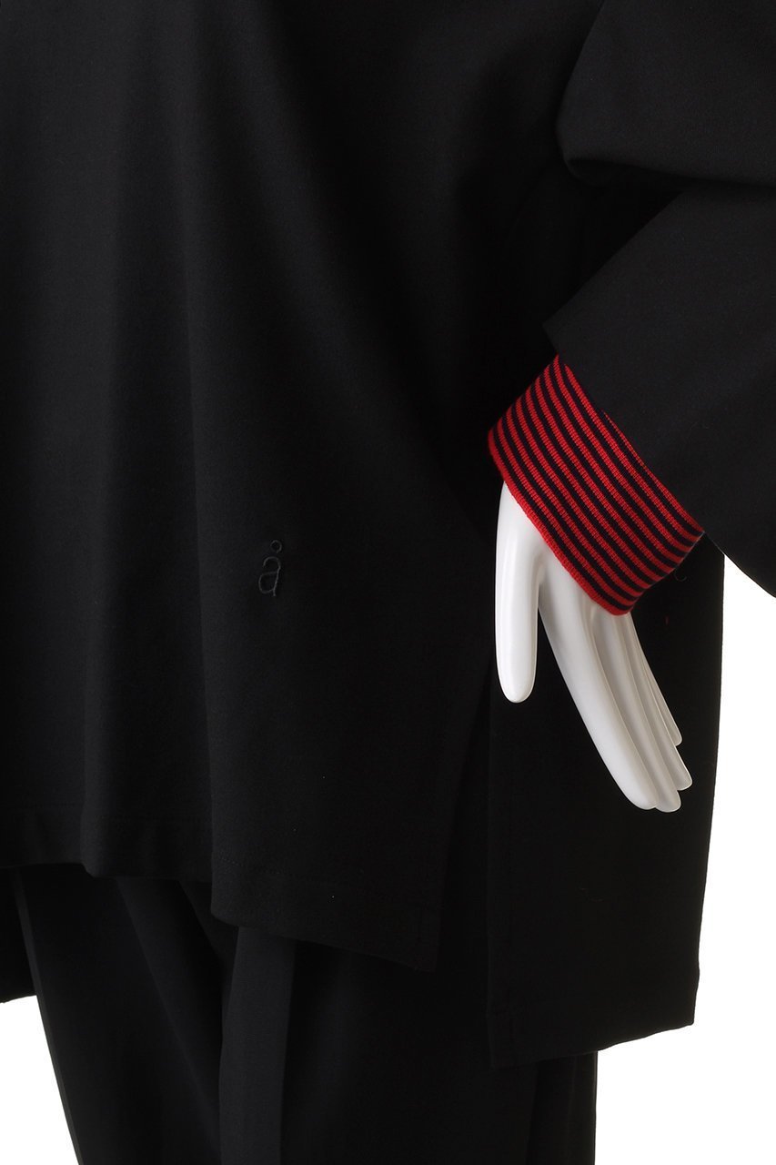 【ナゴンスタンス/nagonstans】のソフトウォームクロス BOX スリットP.O/プルオーバー 人気、トレンドファッション・服の通販 founy(ファニー) 　ファッション　Fashion　レディースファッション　Fashion for Women　トップス・カットソー　Cut & Sew Tops　シャツ・ブラウス・オフィスカジュアル　Elegant Blouses & Button-Ups　ロングTシャツ・Tシャツ　Longline T-Shirts & Tees　カジュアルプルオーバー・ニットトップス　Pullovers & Knit Tops / Casual Pullovers　カットソー・ベーシックTシャツ　Cut-and-Sewn Tops / Stretch Tees & Basics　おすすめ　Recommended / Our Picks　オイル　Body Oil　カットソー　Cut and Sewn Top　ストレッチ　Stretch, Stretchy Fabric　スリット　Slit, Slit Detail　スリーブ　Sleeve, Long Sleeve / Short Sleeve　セットアップ　Set-Up, Coordinated Outfit　ピーチ　Peach, Soft Touch　ボーダー　Border, Stripe　ロング　Long, Long-Length　冬　Winter / This Winter　other-5|ID: prp329100003731063 ipo3291000000035061740