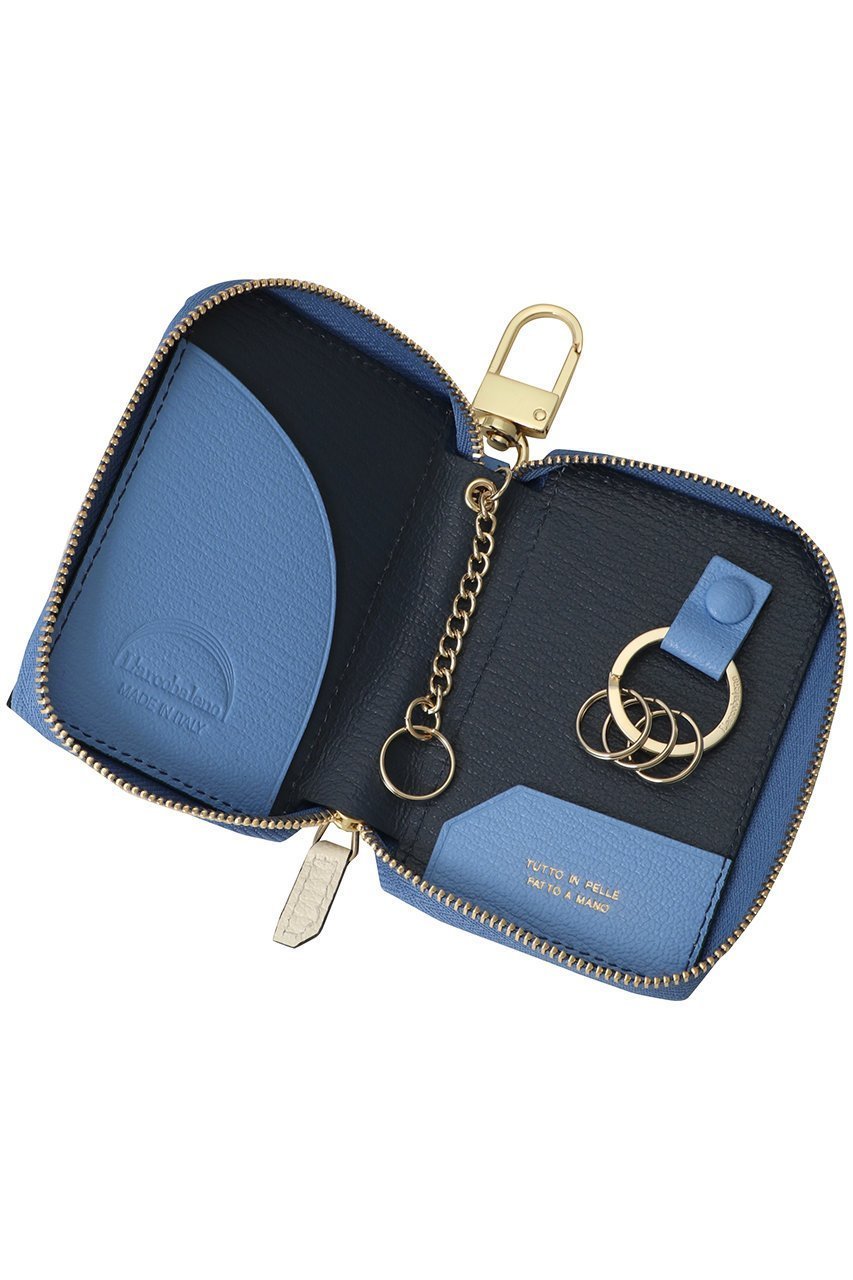 【ラルコバレーノ/L'arcobaleno】のスマートWキーケース 人気、トレンドファッション・服の通販 founy(ファニー) 　ファッション　Fashion　レディースファッション　Fashion for Women　ミニ財布・二つ折り財布　Wallets & Card Cases　バッグ　Bags　ユニセックス　Unisex, Genderless　スマート　Smart, Elegant　財布　Wallet, Purse　other-2|ID: prp329100003731215 ipo3291000000032793527