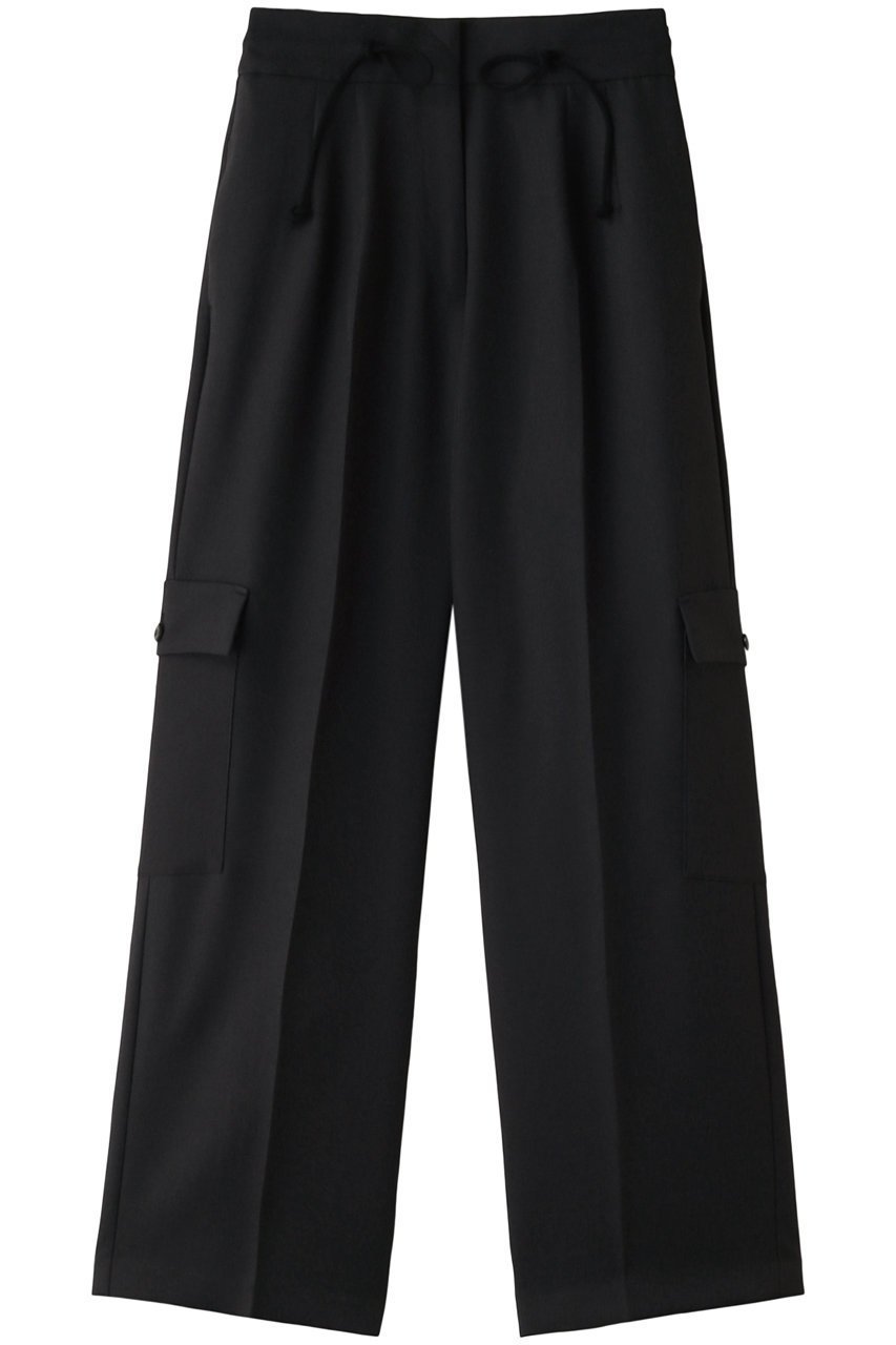 【リムアーク/RIM.ARK】のDrawstring cargo PT/パンツ インテリア・キッズ・メンズ・レディースファッション・服の通販 founy(ファニー) 　ファッション　Fashion　レディースファッション　Fashion for Women　パンツ　Pants & Trousers　カットソー　Cut and Sewn Top　サンダル　Sandals, Summer Shoes　ツイル　Twist, Twisted Detail　バランス　Balance, Style Balance　リラックス　Relax, Relaxed Fit　エレガント 上品　Elegant　チャコールグレー|ID: prp329100003731221 ipo3291000000032919230