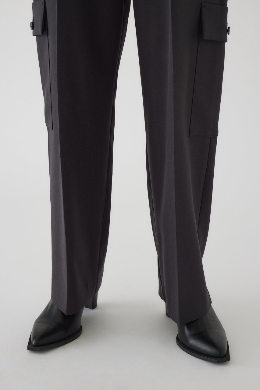 【リムアーク/RIM.ARK】のDrawstring cargo PT/パンツ 人気、トレンドファッション・服の通販 founy(ファニー) 　ファッション　Fashion　レディースファッション　Fashion for Women　パンツ　Pants & Trousers　カットソー　Cut and Sewn Top　サンダル　Sandals, Summer Shoes　ツイル　Twist, Twisted Detail　バランス　Balance, Style Balance　リラックス　Relax, Relaxed Fit　エレガント 上品　Elegant　other-8|ID: prp329100003731221 ipo3291000000032919295