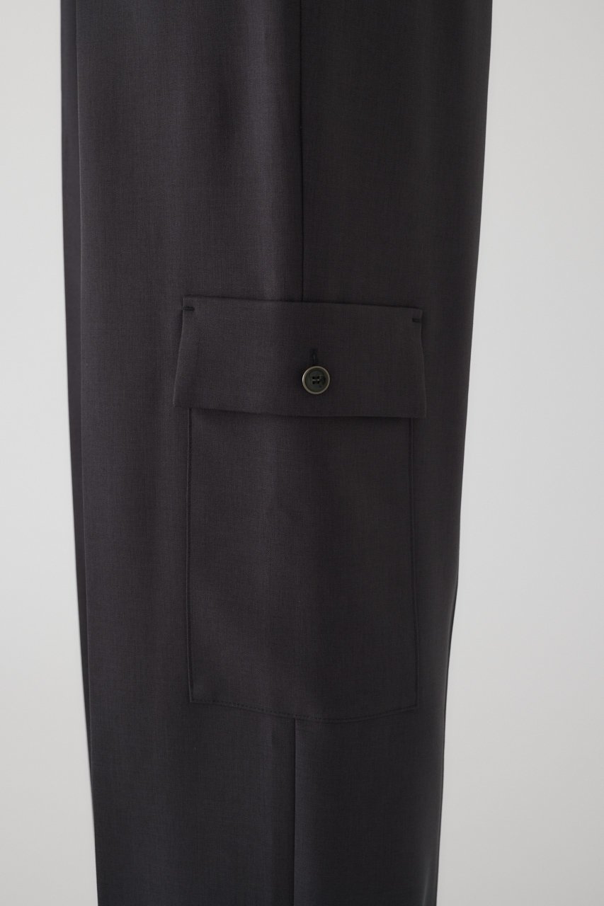 【リムアーク/RIM.ARK】のDrawstring cargo PT/パンツ 人気、トレンドファッション・服の通販 founy(ファニー) 　ファッション　Fashion　レディースファッション　Fashion for Women　パンツ　Pants & Trousers　カットソー　Cut and Sewn Top　サンダル　Sandals, Summer Shoes　ツイル　Twist, Twisted Detail　バランス　Balance, Style Balance　リラックス　Relax, Relaxed Fit　エレガント 上品　Elegant　other-7|ID: prp329100003731221 ipo3291000000034970565