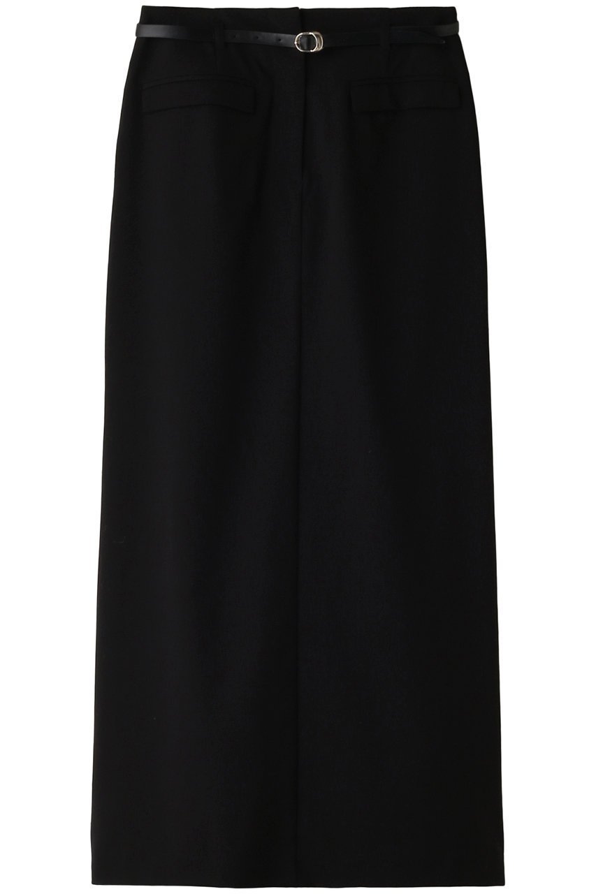 【リムアーク/RIM.ARK】のBack tuck maxi SK/スカート インテリア・キッズ・メンズ・レディースファッション・服の通販 founy(ファニー) 　ファッション　Fashion　レディースファッション　Fashion for Women　スカート　Skirts　ロングスカート　Long Skirts / Maxi & Midi Skirts　シンプル　Simple, Minimal　ストレッチ　Stretch, Stretchy Fabric　プレーン　Plain, Simple　マキシ　Maxi, Full Length　ロング　Long, Long-Length　ブラック|ID: prp329100003731223 ipo3291000000034970838