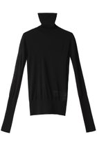 【リムアーク/RIM.ARK】のHigh gauge fit knit/ニット 人気、トレンドファッション・服の通販 founy(ファニー) ファッション Fashion レディースファッション Fashion for Women トップス・カットソー Cut & Sew Tops ニット Knit Tops & Sweaters カジュアルプルオーバー・ニットトップス Pullovers & Knit Tops / Casual Pullovers ハイネック High Neck, Mock Neck フィット Fit, Slim Fit ベーシック Basic, Essential thumbnail ブラック|ID: prp329100003731225 ipo3291000000036699383