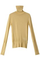 【リムアーク/RIM.ARK】のHigh gauge fit knit/ニット 人気、トレンドファッション・服の通販 founy(ファニー) ファッション Fashion レディースファッション Fashion for Women トップス・カットソー Cut & Sew Tops ニット Knit Tops & Sweaters カジュアルプルオーバー・ニットトップス Pullovers & Knit Tops / Casual Pullovers ハイネック High Neck, Mock Neck フィット Fit, Slim Fit ベーシック Basic, Essential thumbnail ライトイエロー|ID: prp329100003731225 ipo3291000000036699386