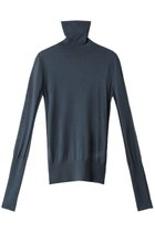 【リムアーク/RIM.ARK】のHigh gauge fit knit/ニット 人気、トレンドファッション・服の通販 founy(ファニー) ファッション Fashion レディースファッション Fashion for Women トップス・カットソー Cut & Sew Tops ニット Knit Tops & Sweaters カジュアルプルオーバー・ニットトップス Pullovers & Knit Tops / Casual Pullovers ハイネック High Neck, Mock Neck フィット Fit, Slim Fit ベーシック Basic, Essential thumbnail ブルー|ID: prp329100003731225 ipo3291000000036699388