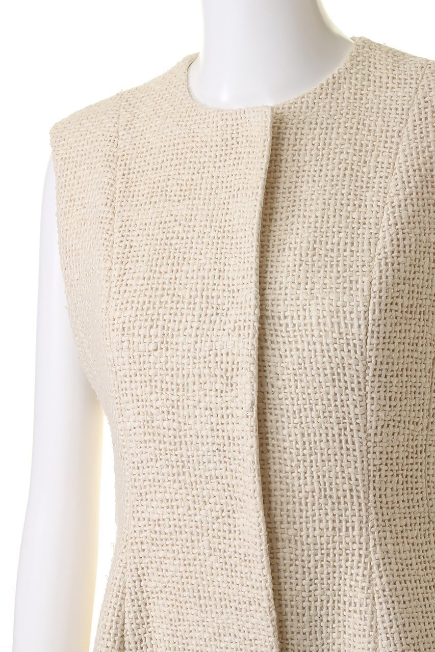 【ル フィル/LE PHIL】のシルクロービングペプラムジレ 人気、トレンドファッション・服の通販 founy(ファニー) 　ファッション　Fashion　レディースファッション　Fashion for Women　アウター　Coat / Outerwear Collection　レディースジャケット・軽アウター　Jackets　おすすめ　Recommended / Our Picks　ジャケット　Jacket, Outerwear　パターン　Pattern, Design Print　フレア　Flare, Flared　ベスト　Vest, Waistcoat　other-5|ID: prp329100003731230 ipo3291000000036062067